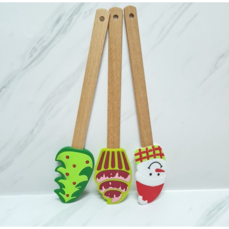 spatula silicon natal motif