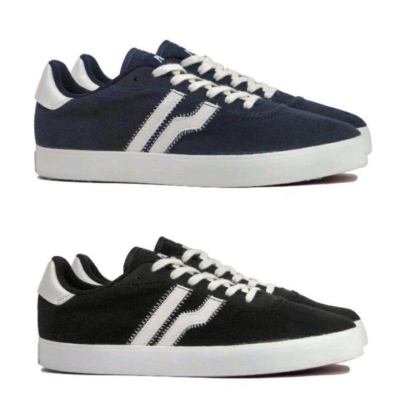 SALE MURAH SEPATU SNEAKERS PIERO VULCANO CVS - Black/White & Vintage Blue/White BISA COD