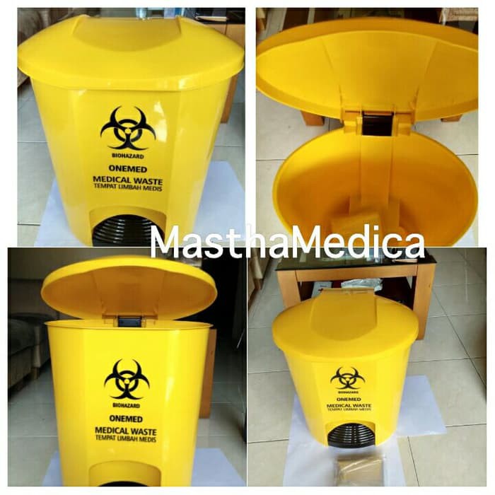 Tempat Sampah Medis Limbah Medis / Medical Waste Jarum 36Liter