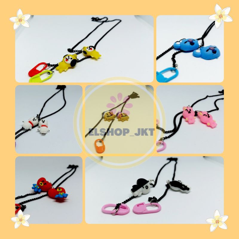 Kalung MASKER BTS /BT21 KPOP
