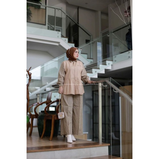 set kemeja shami by DHEWA