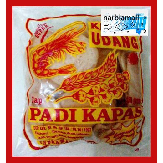 

U8Tyuj7- Kerupuk Udang Padi Kapas @ 250 Gram E4Wr46-