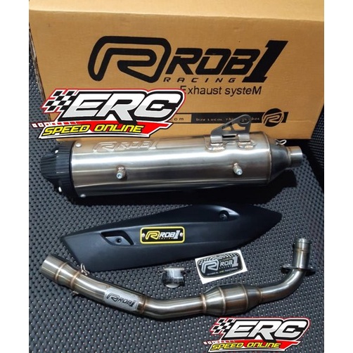 KNALPOT ROB1 NMAX NEW - AEROX 155 NEW CUP V