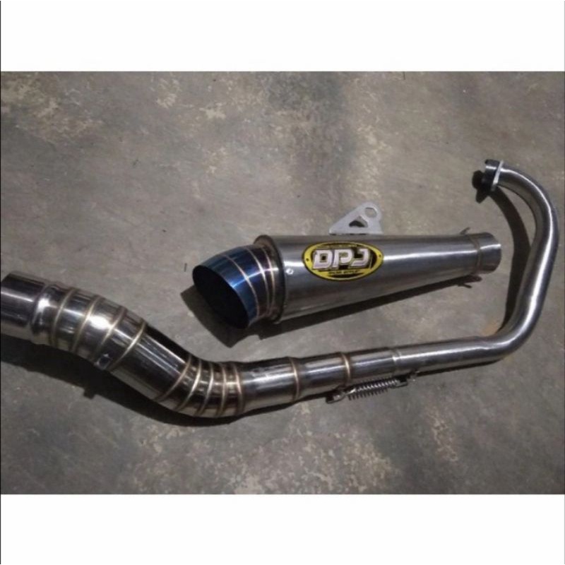 knalpot DPJ jiksaw ujung bluemoon all MX satria Fu Sonic Verza Vixion Tiger mp  thunder gl herex CBR