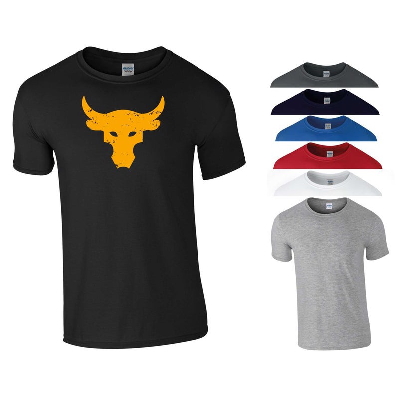 dwayne johnson bull shirt