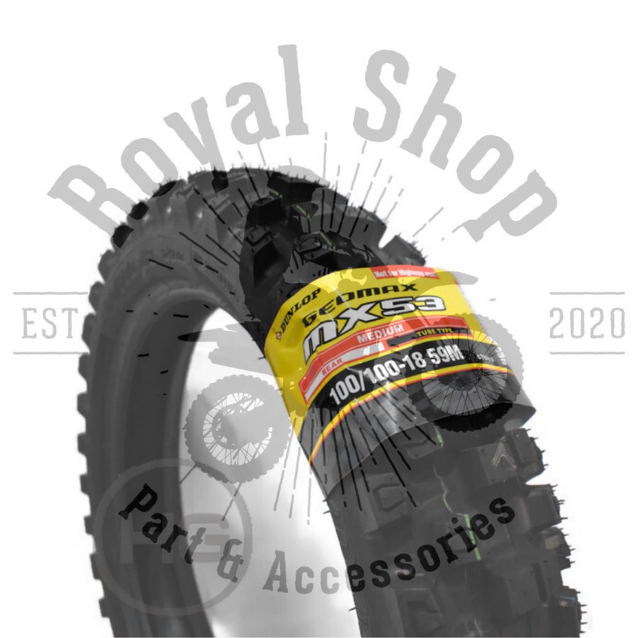Ban Belakang 110/100 Ring 18 Trail Dunlop Geomax MX53 110/100-18