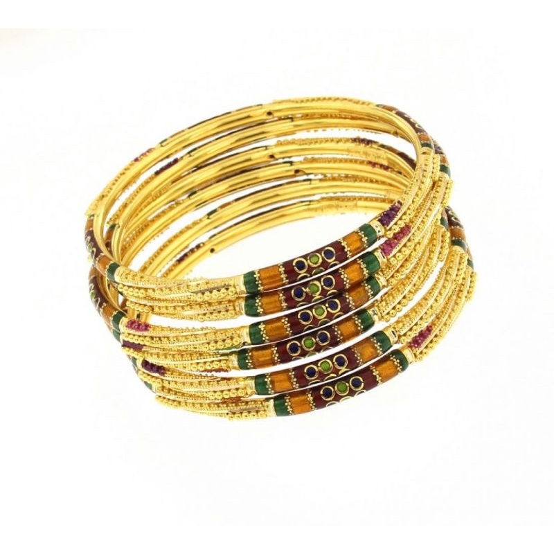 Gelang dubai keroncong pipa ukir cat 9160 21K