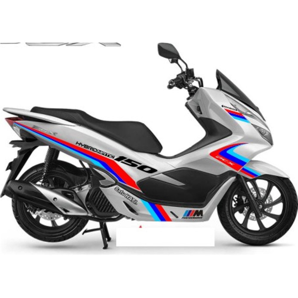 cutting sticker honda pcx custom motif bmw 02  Terlaris