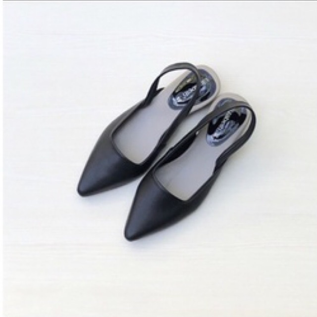 Real pict slide terakhir Elizabeth Shoes sandal Flat Shoes PRELOVED