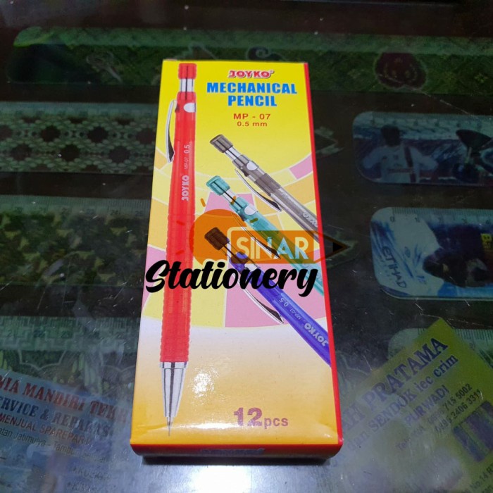 

Spesial Pensil Mekanik 0.5 Mp07 Joyko 1Pak Isi 12Pc Limited