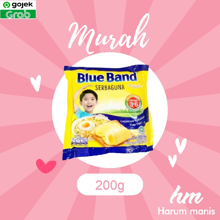 

Blue Band Margarin Serbaguna sachet 200g