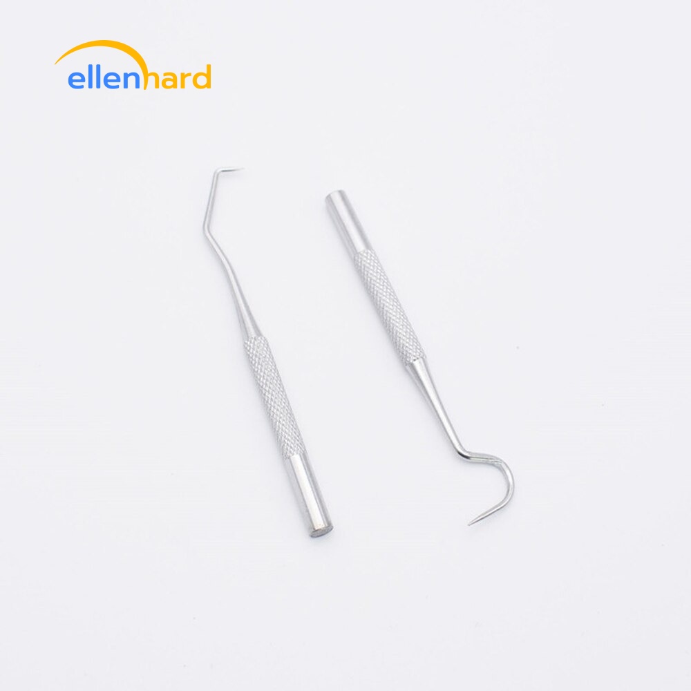 Tusuk Gigi Pembersih Sela Gigi Stainless Steril Toothpick Set