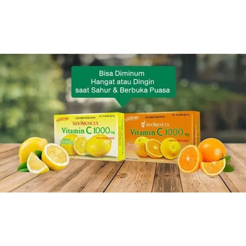 Vitamin C 1000 mg Sidomuncul