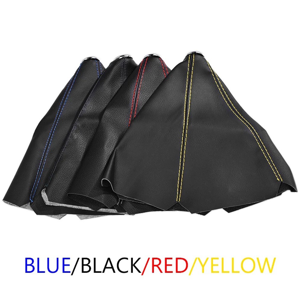 Quinton Cover Pelindung Tuas Shifter Mobil Universal Bahan Kulit Pu Tahan Lama Anti Debu