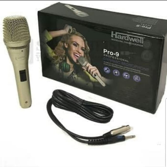 Mic Kabel Hardwell Pro-9 PROFESIONAL MIC KABEL HARDWELL PRO-9 Original