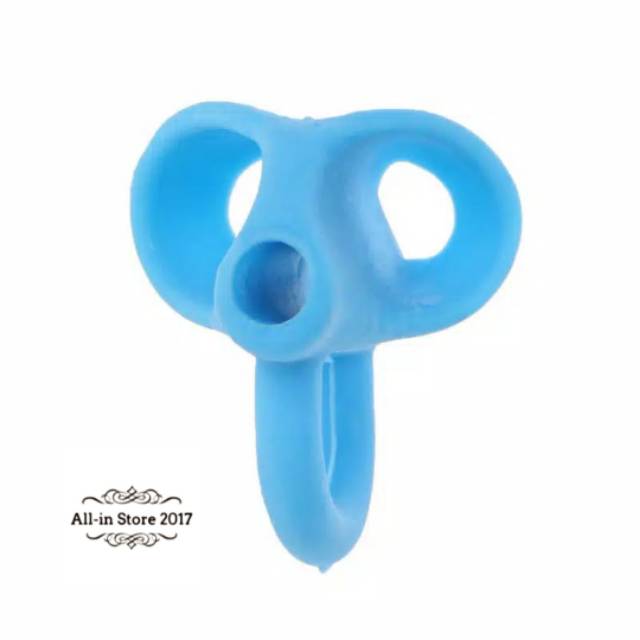 

(Bisa COD) Pencil Grip Alat Bantu Menulis Import,Tipe G Silikon BPA Free