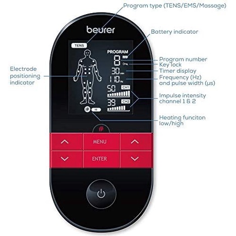 BEURER EM 59 - TENS EMS DIGITAL FUNGSI TERAPI PANAS MEDICAL ONLINE MEDICALONLINE