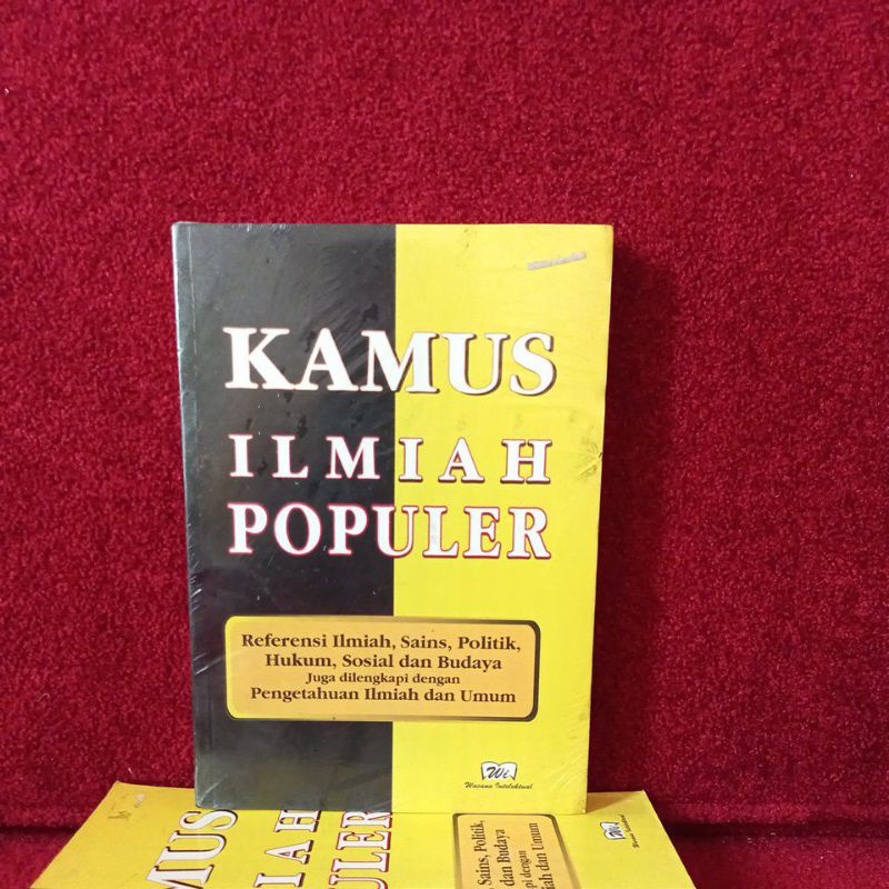 Buku Kamus - Kamus Ilmiah Populer