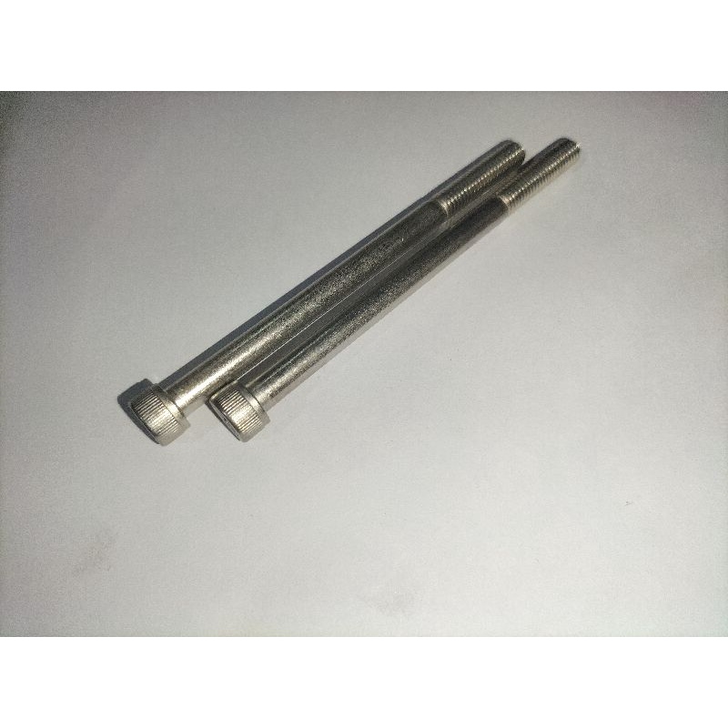 Baut L M6 X 90(9cm) half drat stainless 304 THE A2-70