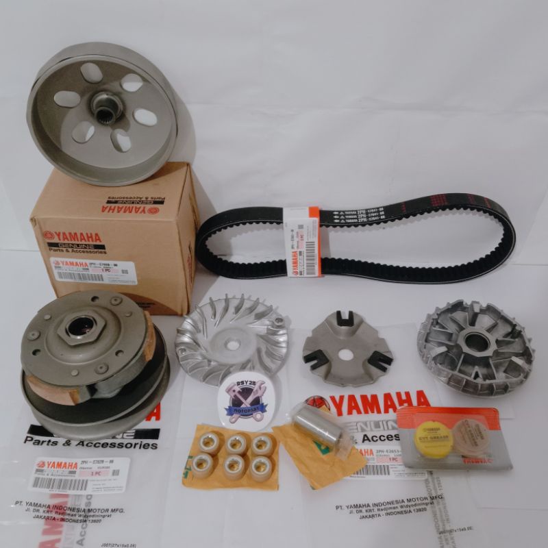 (Paket hemat CVT 2PH) Paket Komplit CVT Mio M3 Mio Z Mio Soul GT 125 Fino fi 125 ORI