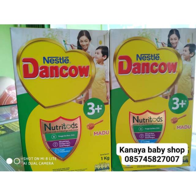 Dancow kinder 3+ 1kg Dancow 5+ 1kg Madu Vanila