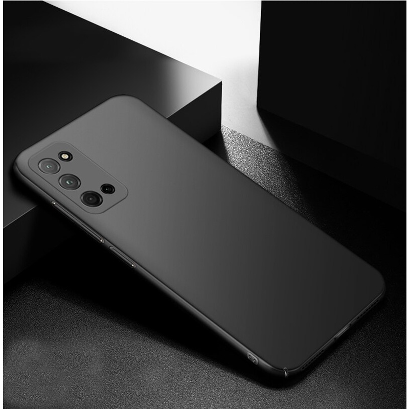 Case OPPO RENO 4 Ultra Slim Black Matte Premium Soft Case Casing