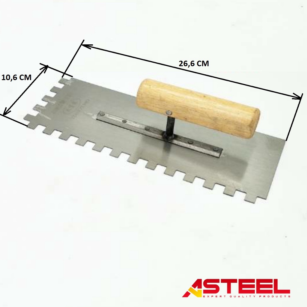 ASTEEL Roskam - Raskam gerigi plastering trowel alat pasang perata keramik granit lantai cetok semen