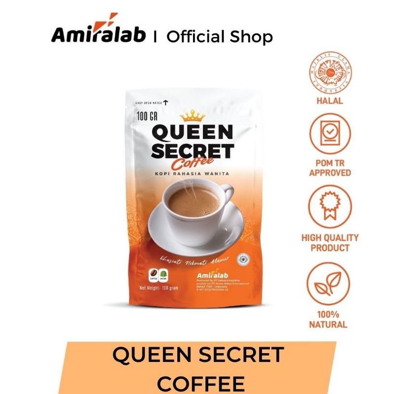 

Queen Secret Coffee Minuman Kopi Herbal Solusi Membantu Kesehatan Wanita Lancar H4id Bebas Keputihan Gratis Emas