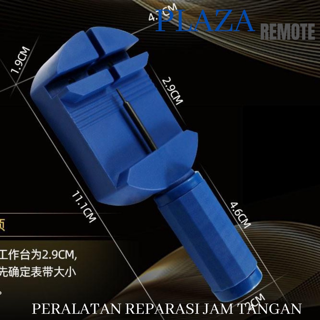 PERALATAN SERVISE REPAIR REPARASI JAM TANGAN HOLDER PISAU CATOK PEMBUKA PIN