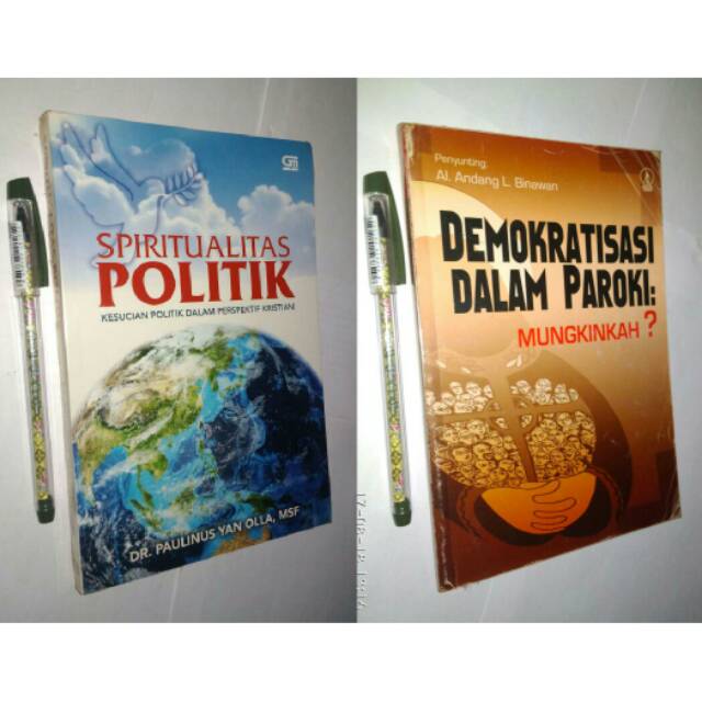 (Original) Paket 2 Buku : Spiritualitas Politik Kristiani - Demokratisasi Dalam Paroki :