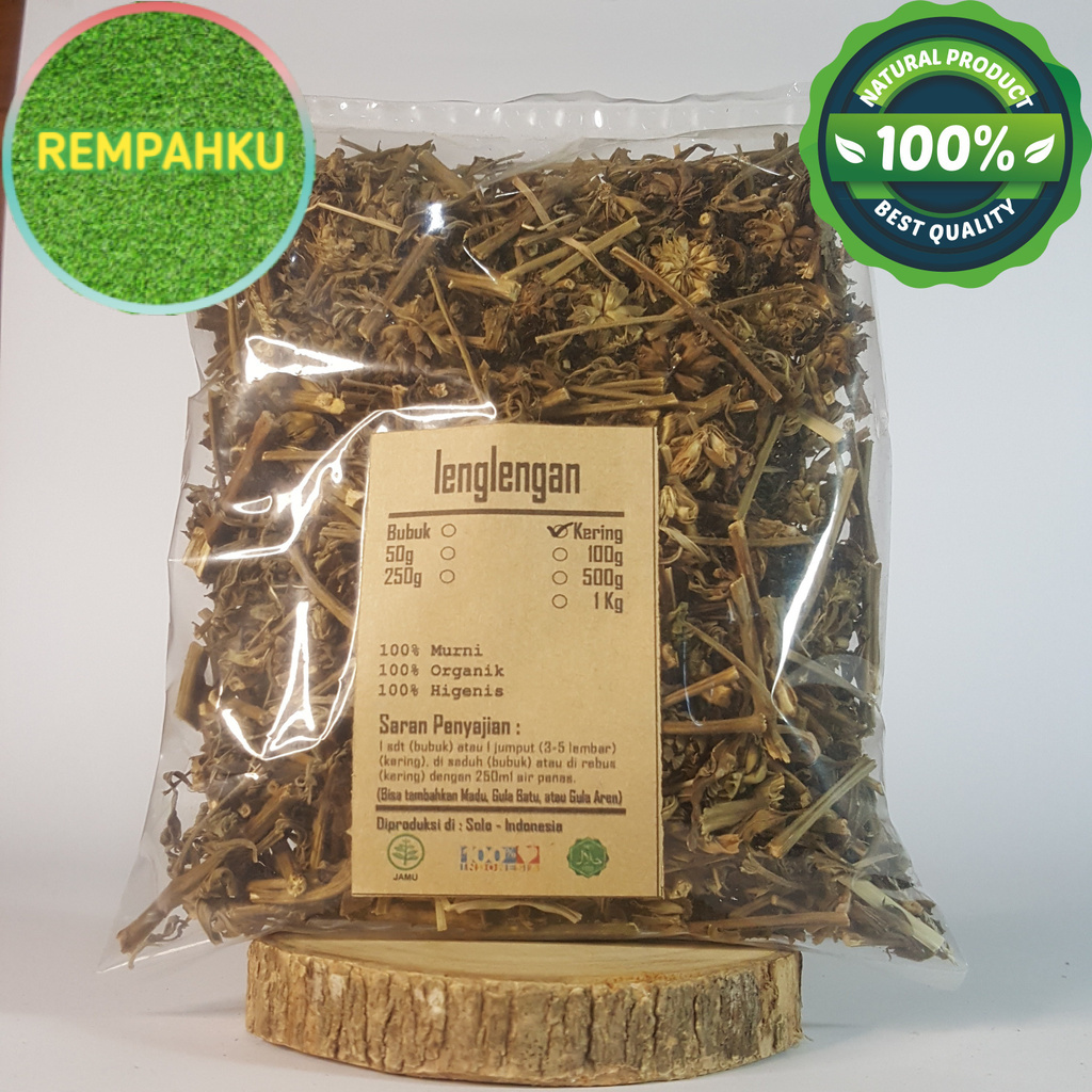 

LENGLENGAN KERING 500 GRAM - Leucas Lavandulifolia - MURNI - JSR