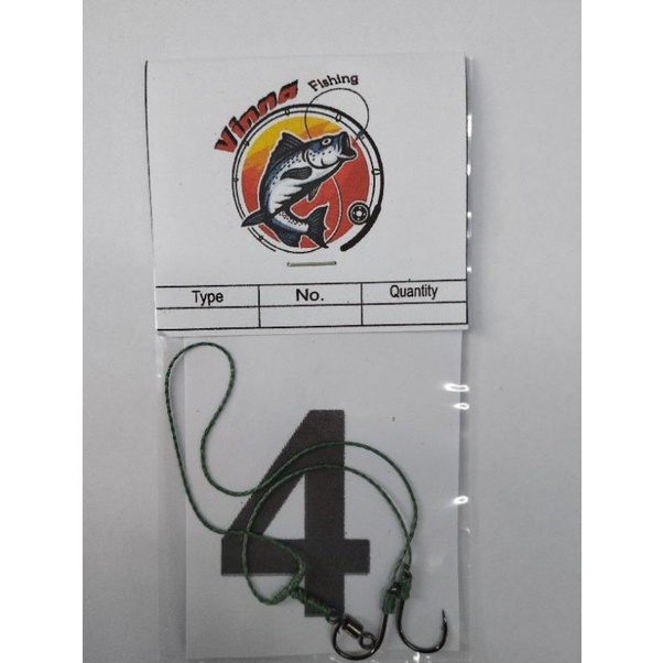 Rangkaian Pancing Pe Ikan Bawal Siap Pakai Rakitan Bawal jadi Cabang 2