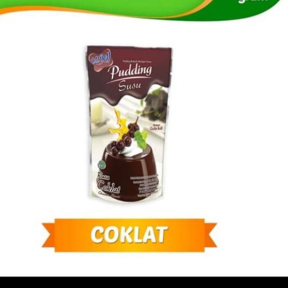 

♟M90✫ Nutrijell puding susu rasa coklat 145gr ✦