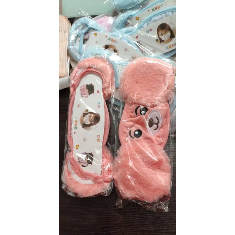 Masker Penutup Mulut Anti Debu Motif Kartun untuk Anak-Anak Unisex