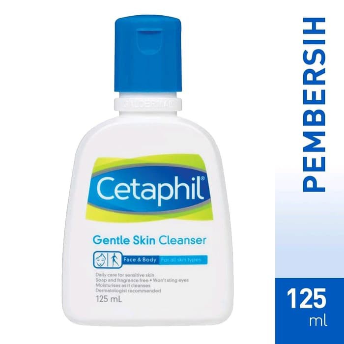 CETAPHIL GENTLE SKIN CLEANSER 125ML SABUN CUCI MUKA