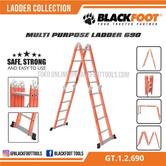 Tangga Lipat Blackfoot - Tangga Lipat Multi Fungsi / Tangga Multi Purpose