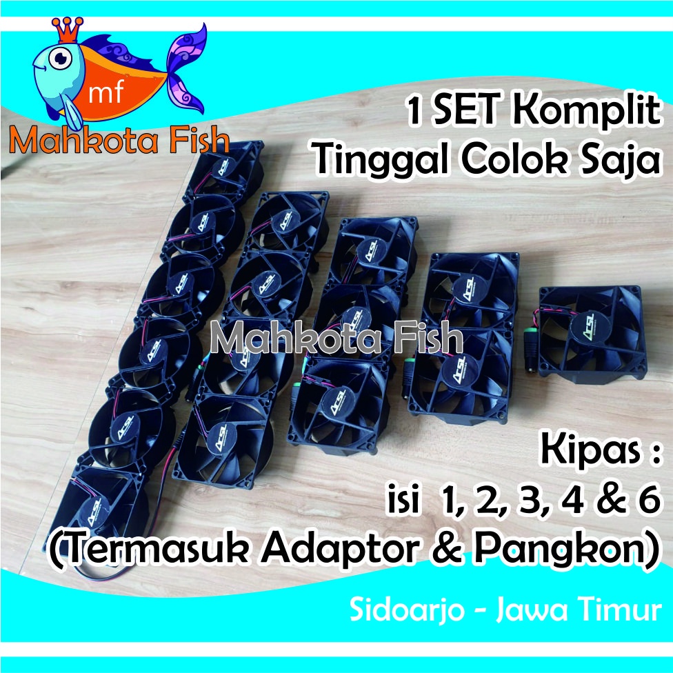 Kipas Aquarium | Kipas Aquascape | Fan Aquarium | Pendingin Aquarium | Cooling Fan Aquarium | FREE KARDUS