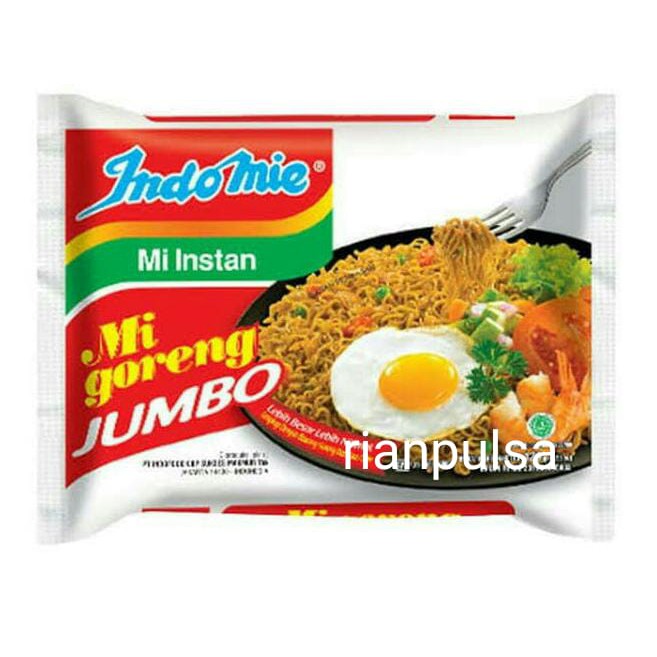 Indomie Goreng Jumbo Indofood  mi goreng Indo Mie instan spesial besar