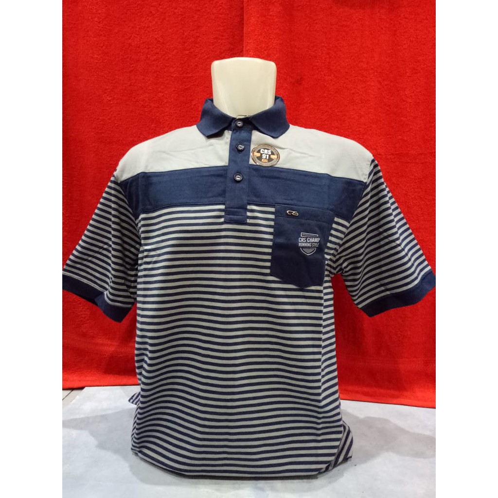 KAOS POLO LENGAN PENDEK PRIA CRS 91 XXL