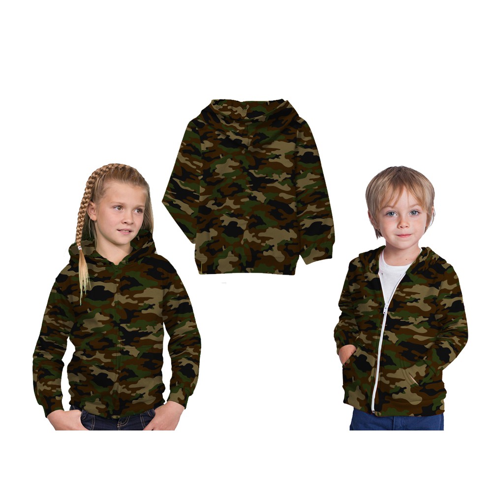[Riashop] Jaket ARMY LORENG Anak | Jaket Loreng Army | Jaket Loreng Anak