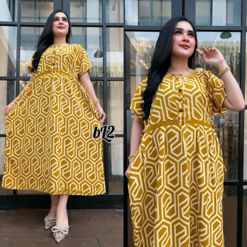 BAJU DRESS CIBY TERVIRAL TERBARU KEKINIAN SEKDRESS CIBI MOTIF CIKI TERLARIS BISA UNTUK BUSUI BAHAN RAYON HALUS ADEM  TIDAK NERWANG