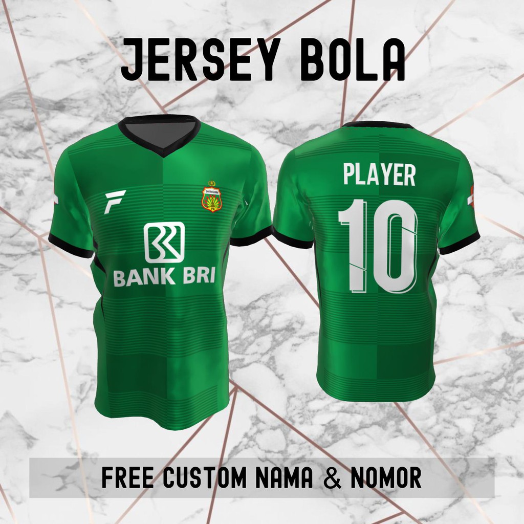 Jersey Bhayangkara FC Klub Bola Baju Kaos Custom Nama dan Nomor Punggung - 448