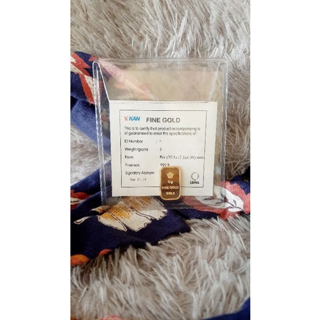 (aksesoris) LM ANTAM retro potrait 5 gr