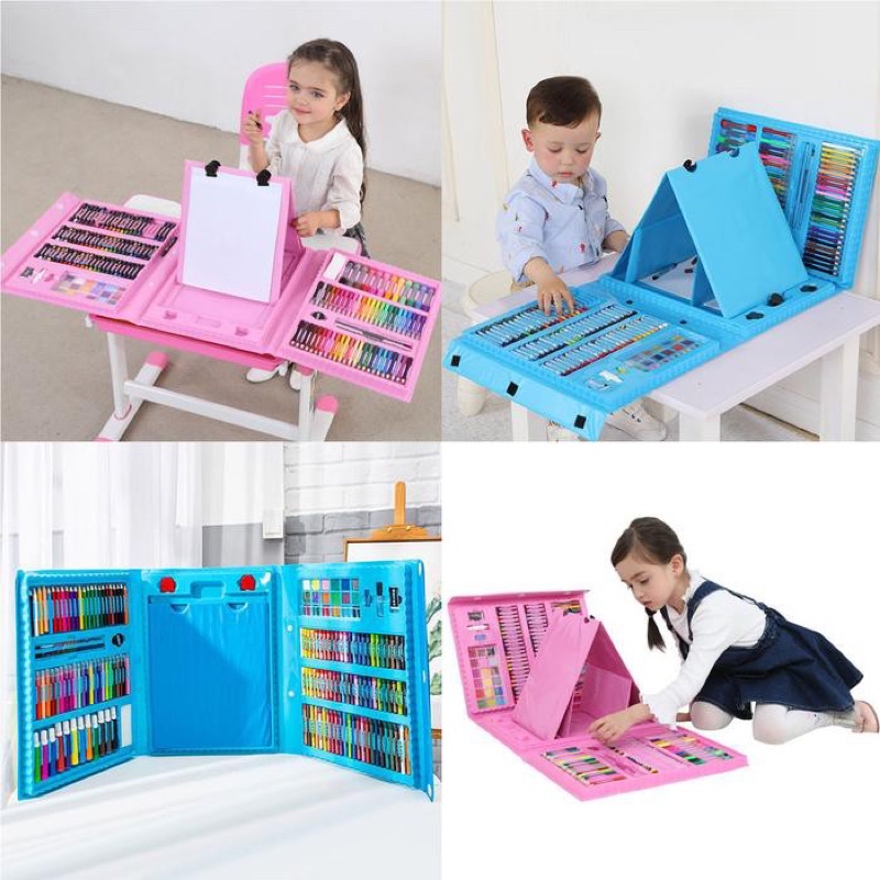 

#setmenggambaranak#crayon#alatlukis#alatgambar#anakanak#alatgambarimport#crayon#spidol#catair#import