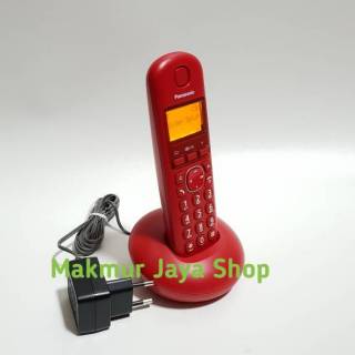 Telephone Wireless Panasonic KX-TGB 210- RED