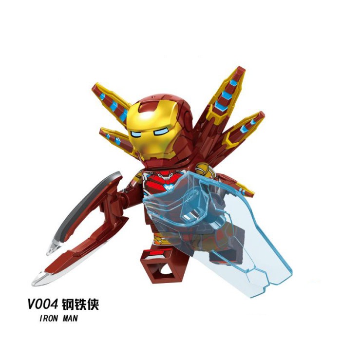 Hot Sale Lego Minifigure Iron Man Mark 50 Avengers Infinity War Murah
