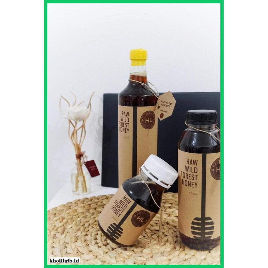 

MADU-MINUMAN- HONEY LIFE RAW WILD FOREST HONEY (MADU HUTAN) - 650 ML -ASLI-BUKAN-KAWE-KAWE-