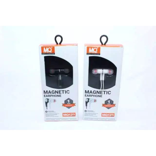 SB HF 123 Earphone Headset Kabel Magnetic Stereo Super Big Bass