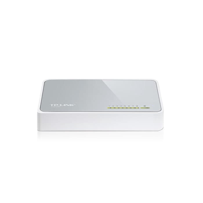 TP-LINK TL-SF1008D TPLink 8 Port 10/100Mbps Desktop Switch Hub