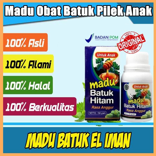 Madu penambah stamina penurun demam panas anak obat batuk anak 2 tahun herbal hitam rasa anggur